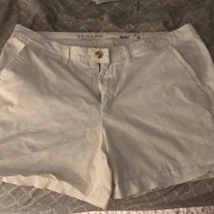 White shorts